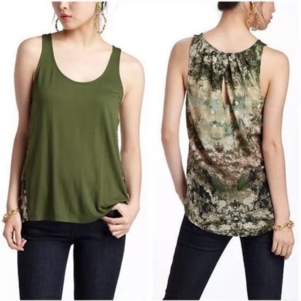 Beautiful two-sided Anthropologie tank!